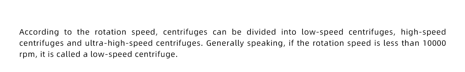 2022-4-25 Low Speed Centrifuges Details