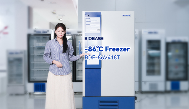  BIOBASE -86℃ Freezer BDF-86V418T — reliable ultra-low temperature storage for critical samples