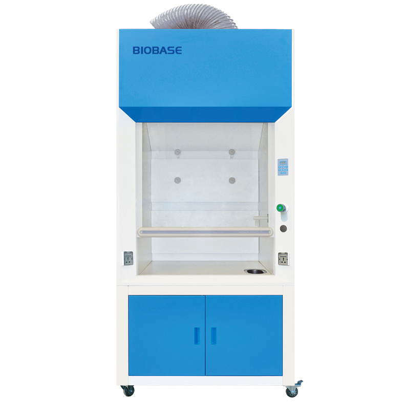 Full Steel Structure Lab Chemical Fume Hood For 1 Person Working Laboratory Furniture 