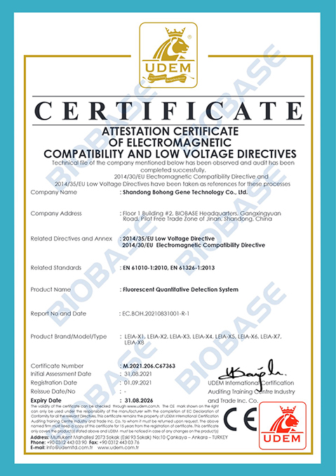2.14CE-Fluorescent Quantitative Detection System