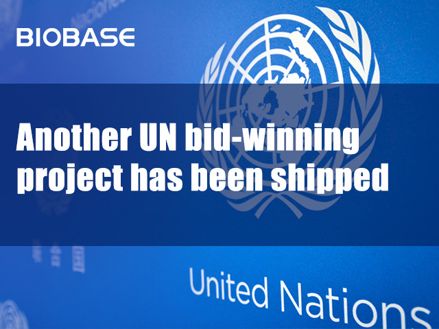 Another UN bid-winning project has been shipped