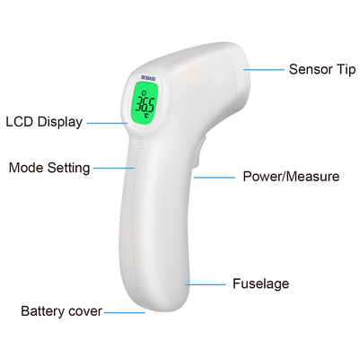 CE Certified Digital Non Contacting Infrared Thermometer 
