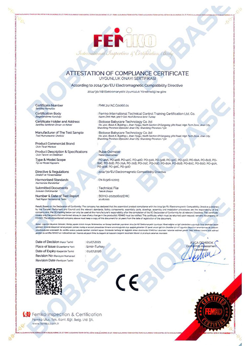 2.16CE-Pulse Oximeter